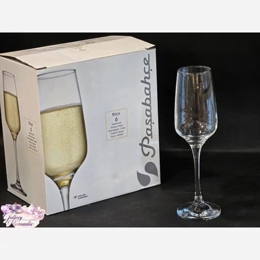 گیلاس خوری کریستال پاشاباغچه ریسوس کد 440257 بسته6 عددی — تصویر ۳