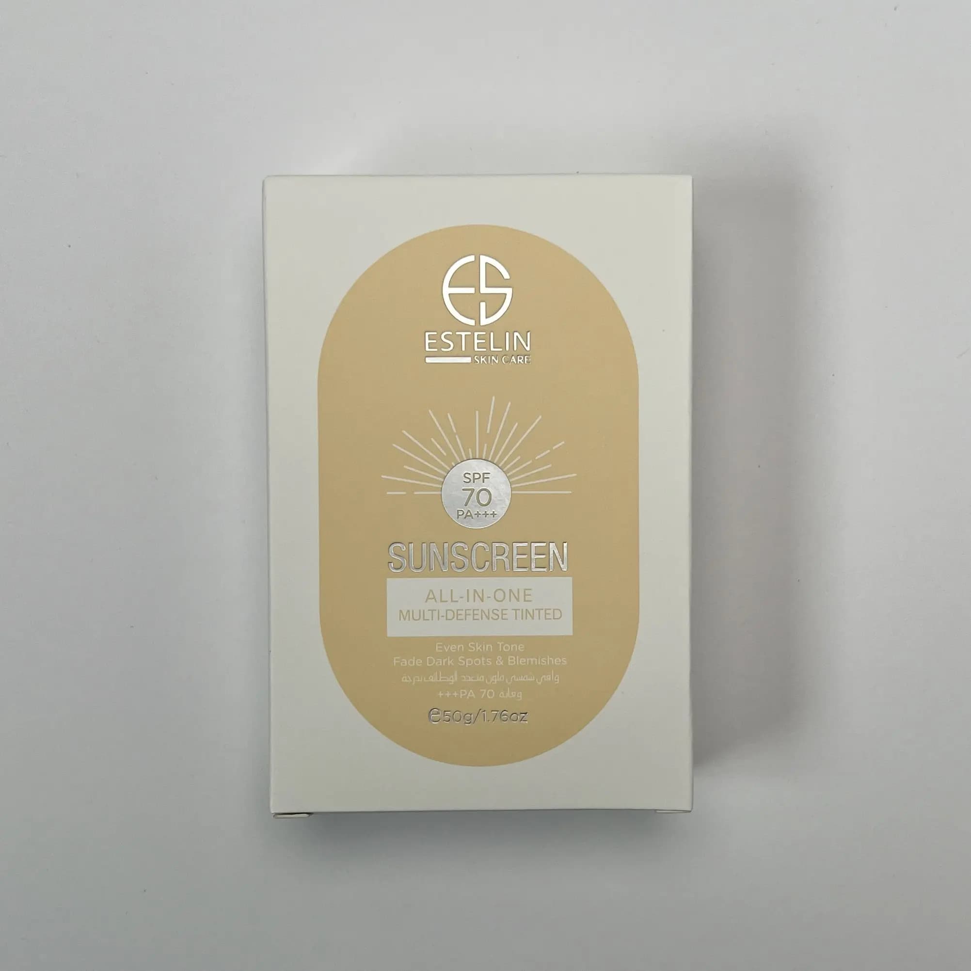 ضد آفتاب رنگی استلین SPF 70 (50 گرم) – Estelin — تصویر ۴