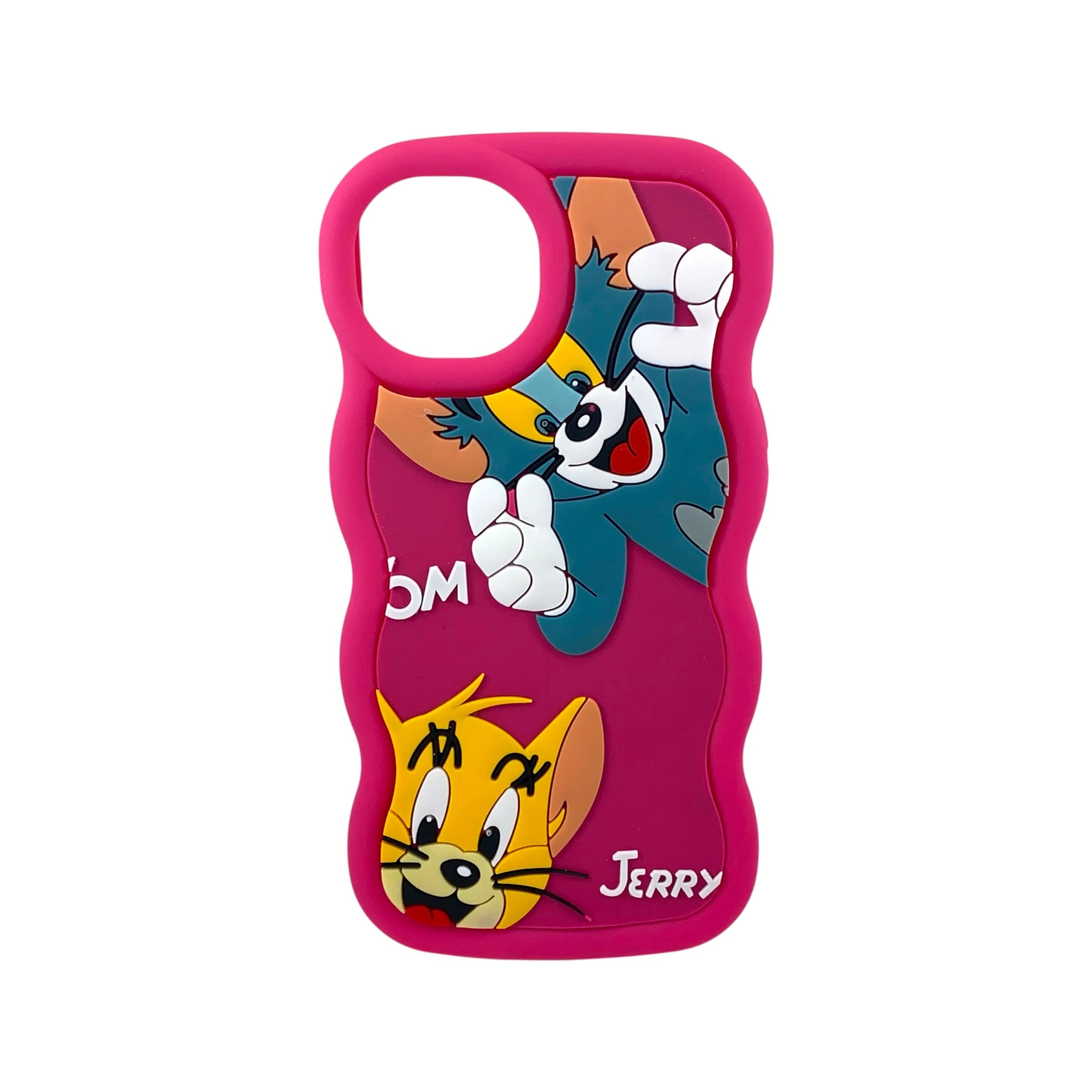 قاب گوشی اپل iPhone 13 کد 2485 طرح تام و جری | اسپرت و زیبا — تصویر ۲