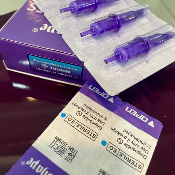 سوزن تاتو کارتریج موشاپ بنفش 11Rl