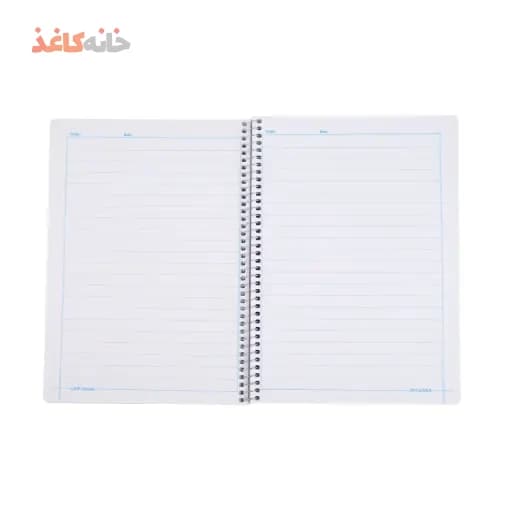 دفتر100برگ فنری طلقی اسپادانا طرح سگ برفی — تصویر ۳