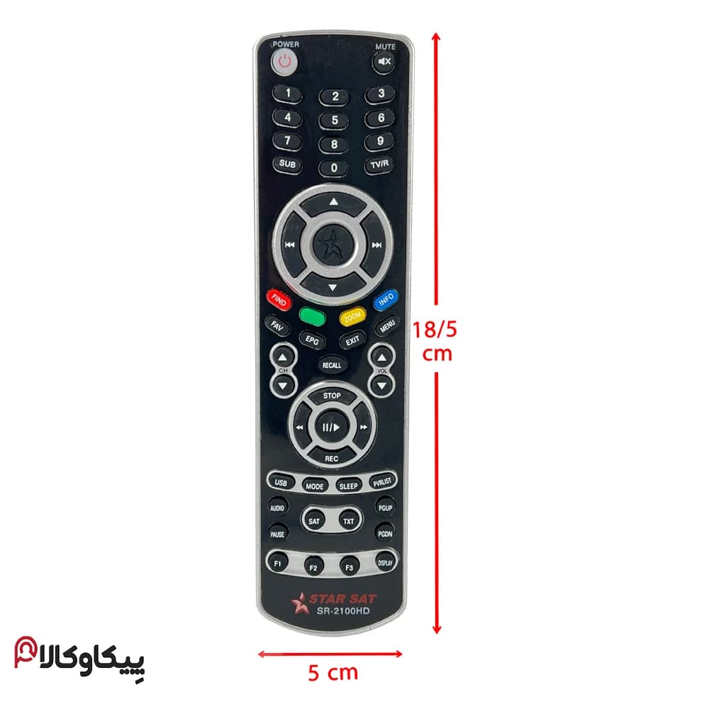 کنترل Starsat 2100 استارست معمولی — تصویر ۵