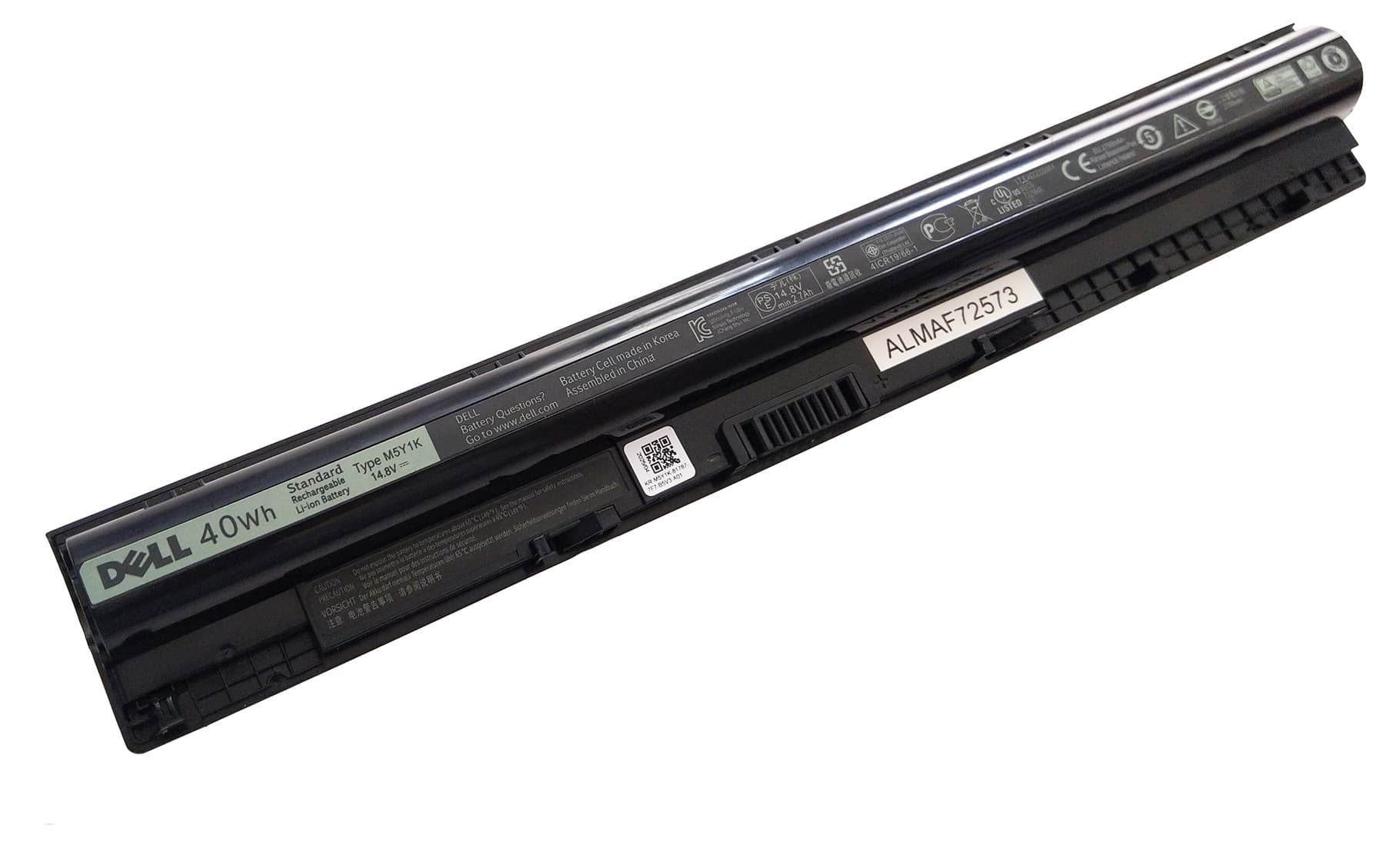 باتری اورجینال لپ تاپ دل Dell Inspiron 3451 5551 5558 پارت نامبر M5Y1K — تصویر ۲