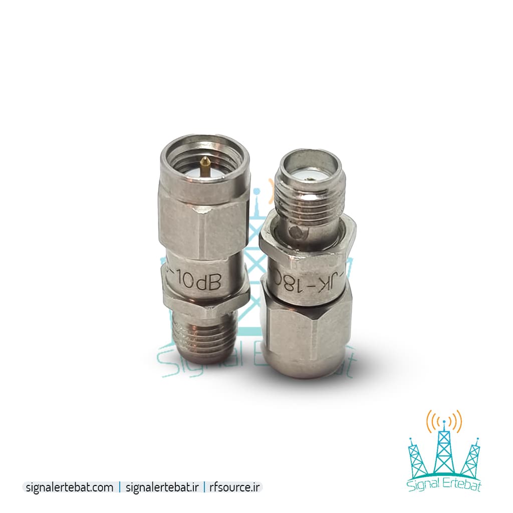 تضعیف کننده (attenuator)ثابت 10db با توان 2w و فرکانس 18GHz