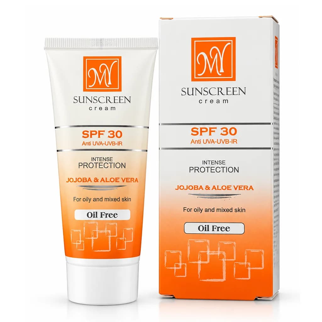کرم ضد آفتاب مای فاقد چربی بدون رنگ SPF30 مناسب پوست چرب و مختلط ۵۰ میلی لیتر — تصویر ۳
