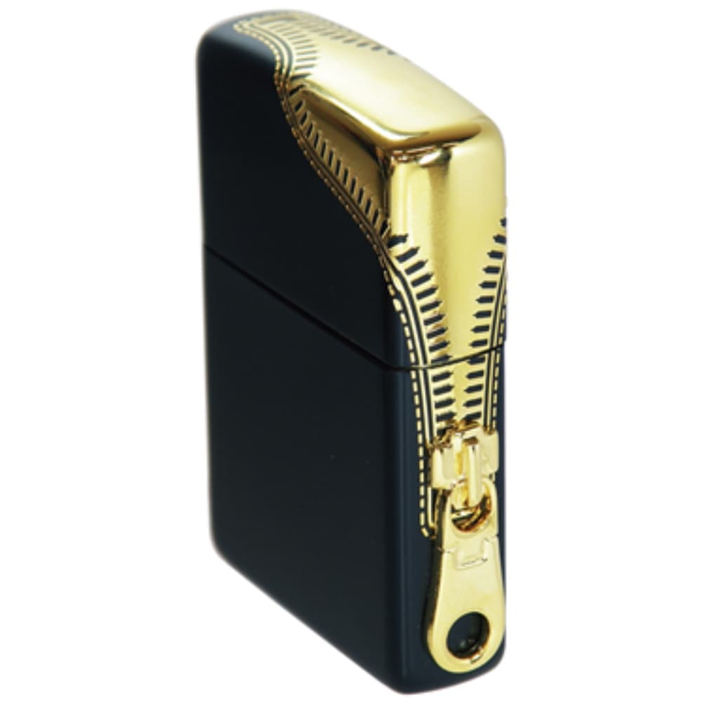 فندک زیپو کاستوم ادیشن طلایی کد 7762 Zippo Zipper Design — تصویر ۵