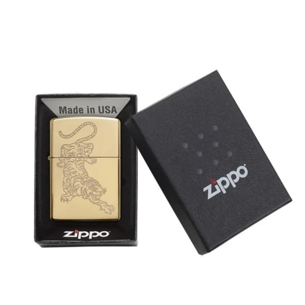 فندک زیپو کد 29884 Zippo Tattoo Tiger — تصویر ۵
