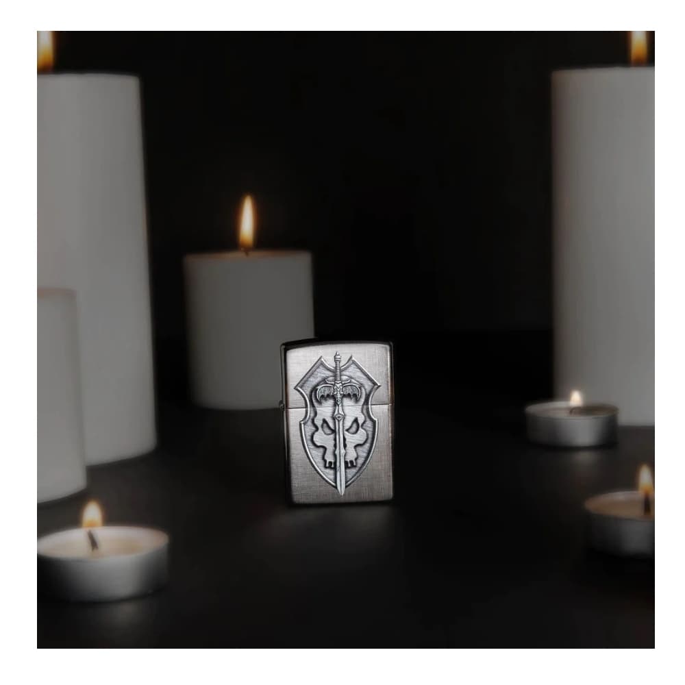 فندک زیپو کد Zippo Medieval Mythological 48372 — تصویر ۵
