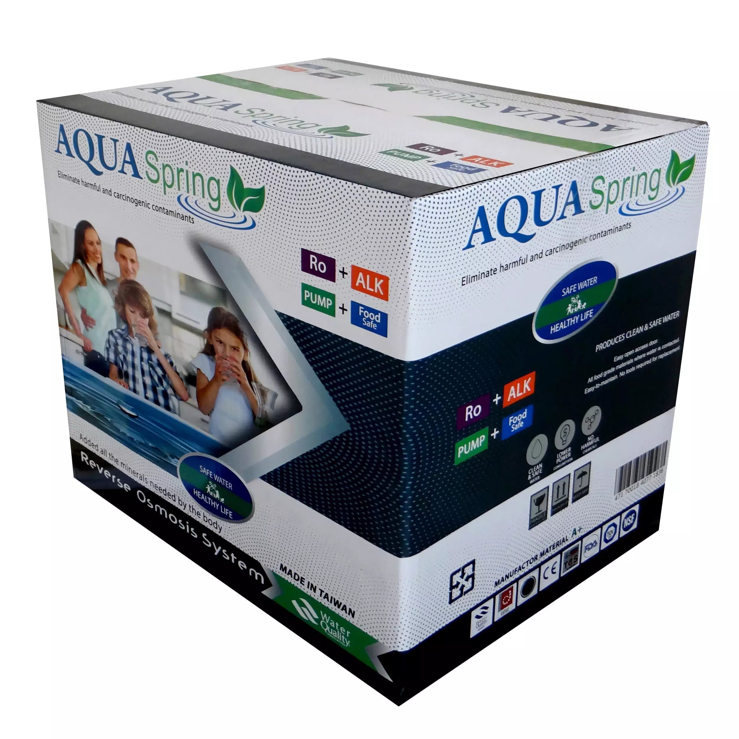 دستگاه تصفیه آب آکوآ اسپرینگ مدل RO-S7-WZ7940 — تصویر ۷