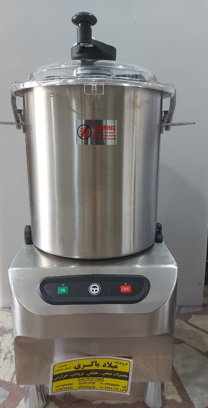 کاتر میکسر ۵ لیتری حرفه ای غذا ساز مخلوط کن همزن وارداتی اسمارت صنعتی — تصویر ۴