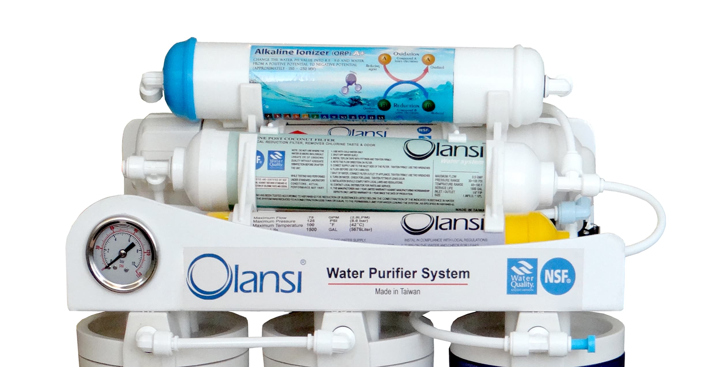 دستگاه تصفیه کننده آب اولانسی مدل REVERSE OSMOSIS AT8000 — تصویر ۳