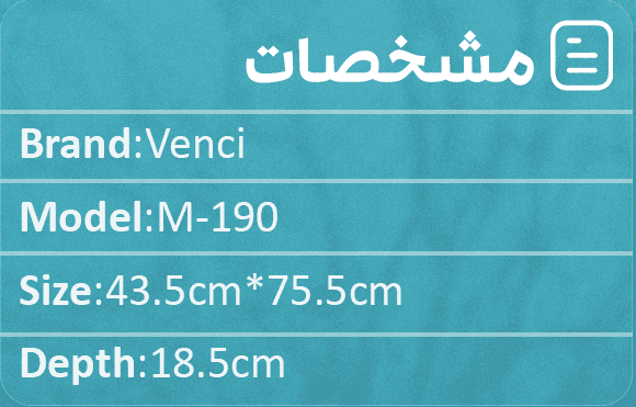 سینک گرانیتی ونسی (VENCI) مدل m190 — تصویر ۶