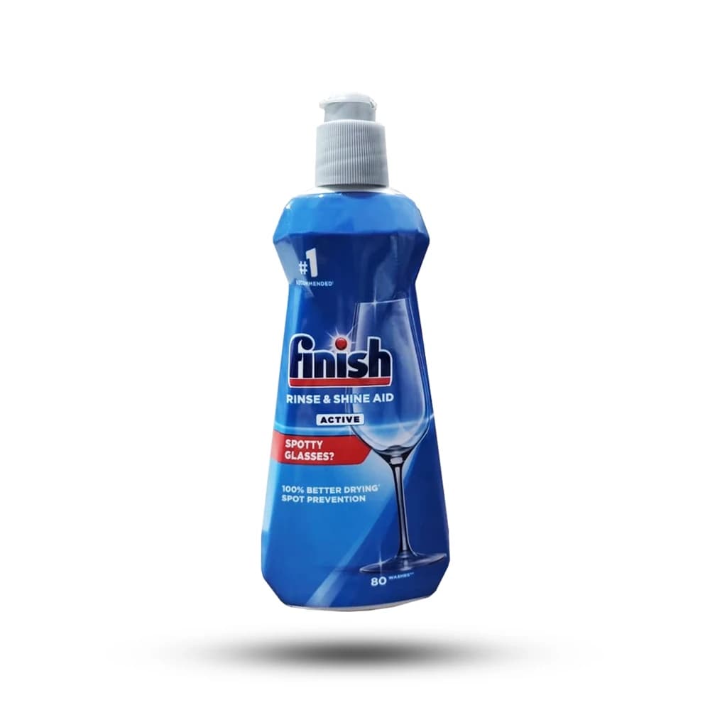 جلادهنده ماشین ظرفشویی فینیش مدل RINSE And Shine AID حجم 400 میل