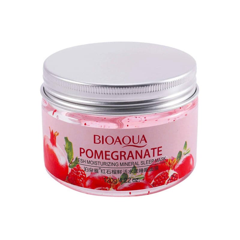 ماسک صورت بایو آکوا مدل pomegranate حجم 120 میلی لیتر — تصویر ۲