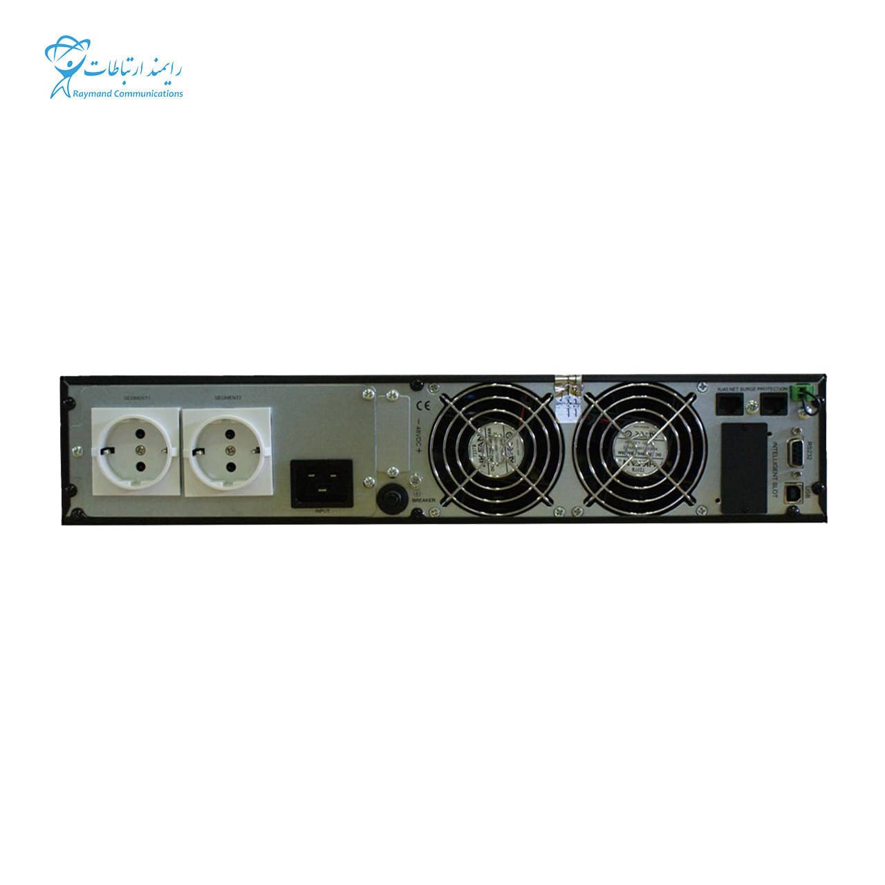یو پی اس تکام 2KVA آنلاین رکمونت باتری داخلی مدل ANTARES- 902pro-RS – 48VDC — تصویر ۲