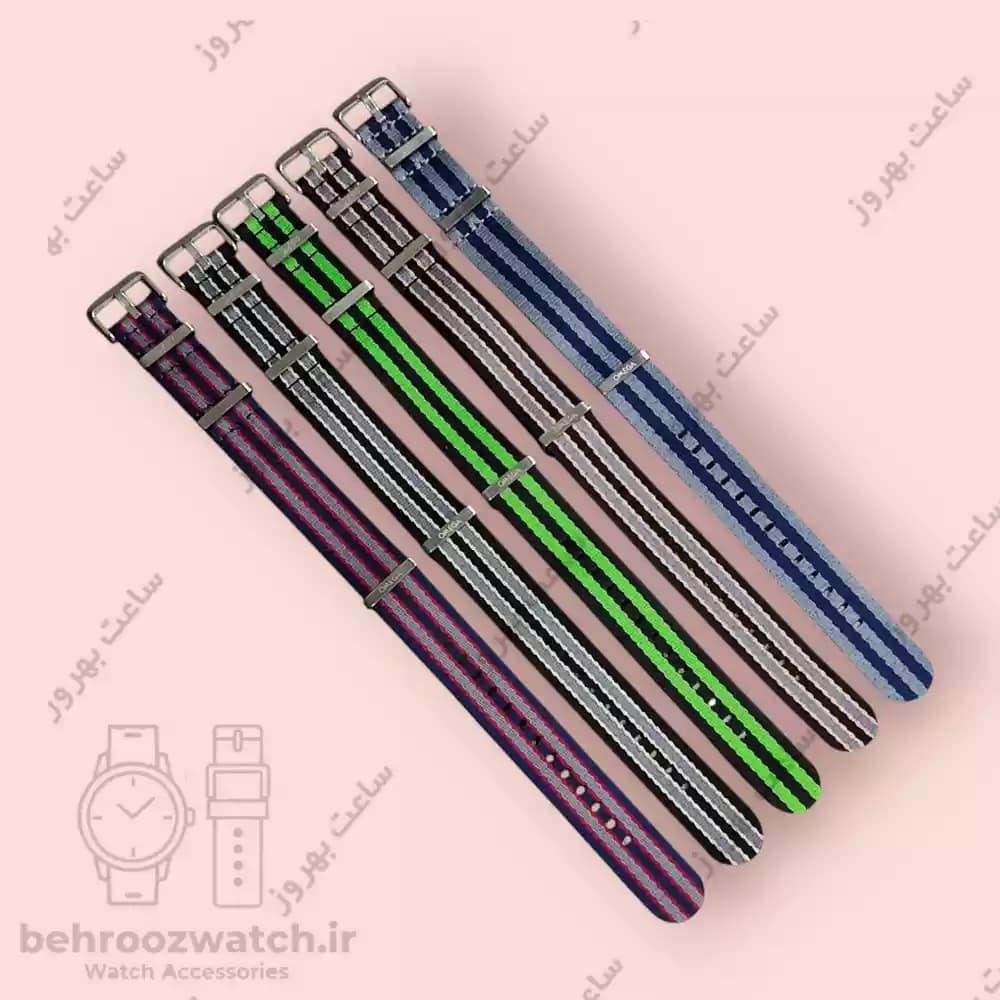 بند برزنتی مدل ناتو اومگا سایز ۲۰؛ امنیت، کیفیت و رنگبندی متنوع