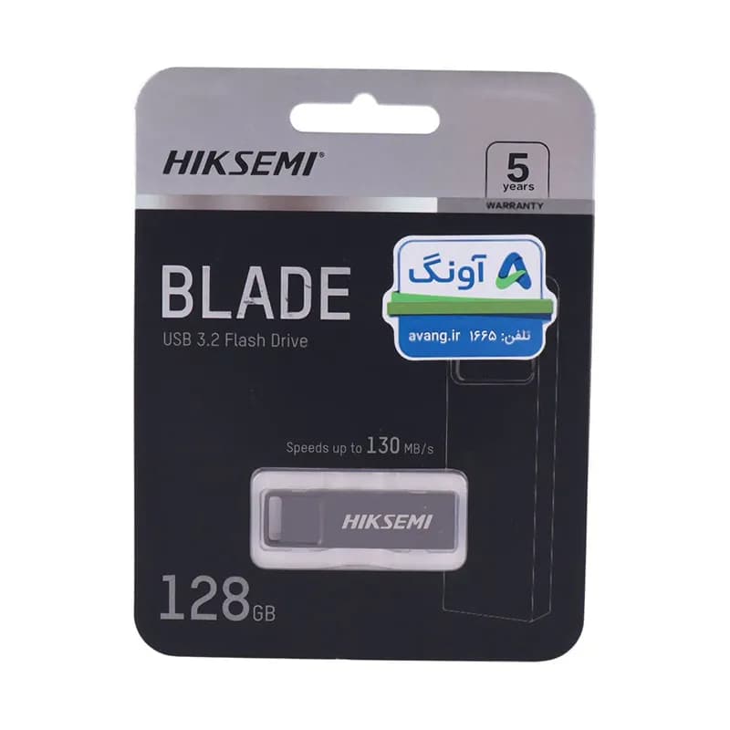 فلش مموری هایک سمی 128 گیگابایت HIKSEMI E301 BLADE — تصویر ۴