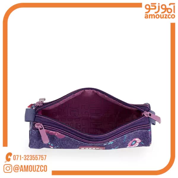 جامدادی سه زیپ Lily سایز 22×7×7 گابل (2025) — تصویر ۲