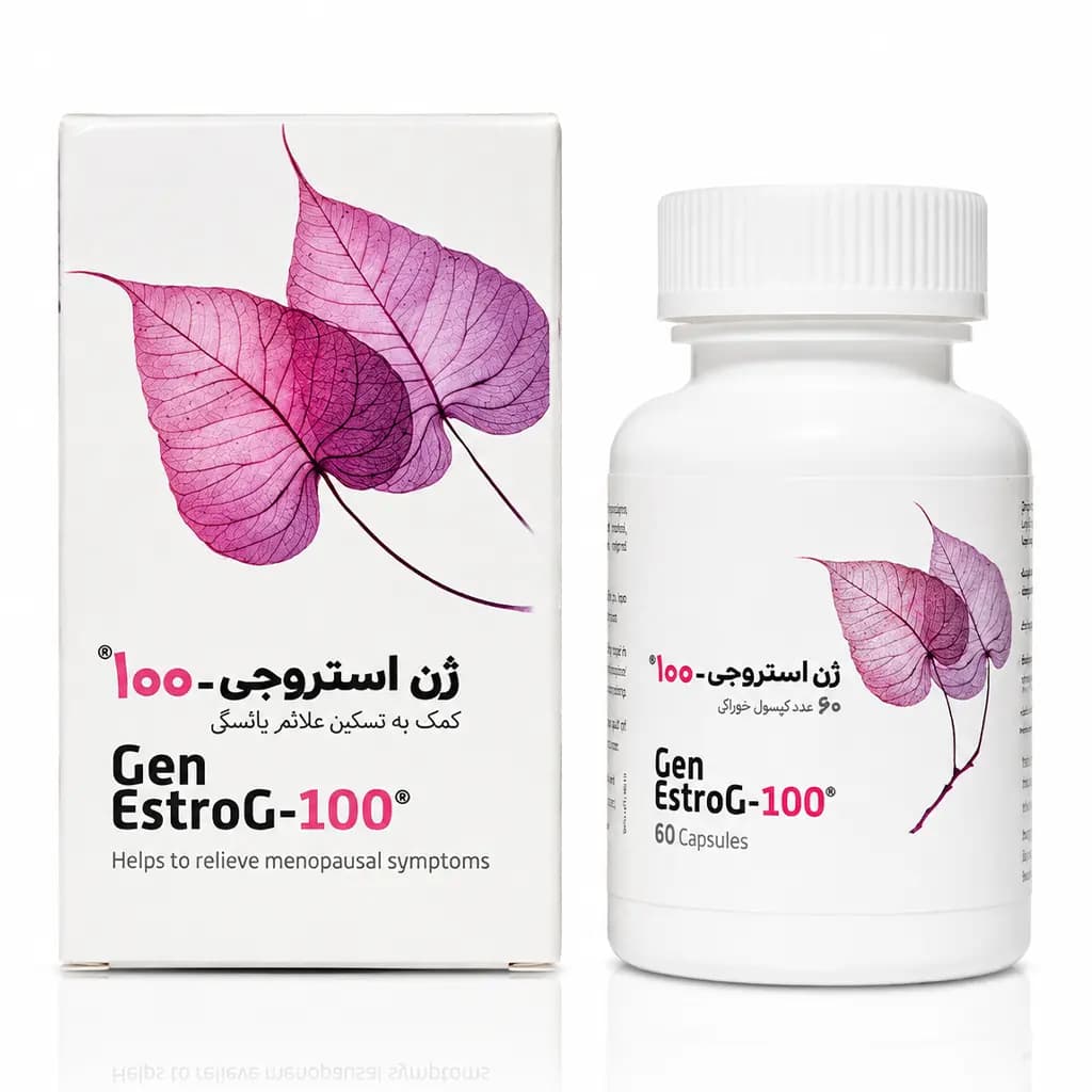 کپسول ژن استروجی 100 بهستان بهداشت 60 عددی — تصویر ۳