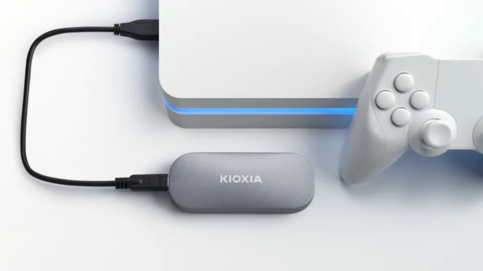 اس اس دی اکسترنال کیوکسیا 500 گیگابایت KIOXIA Exceria Plus — تصویر ۵