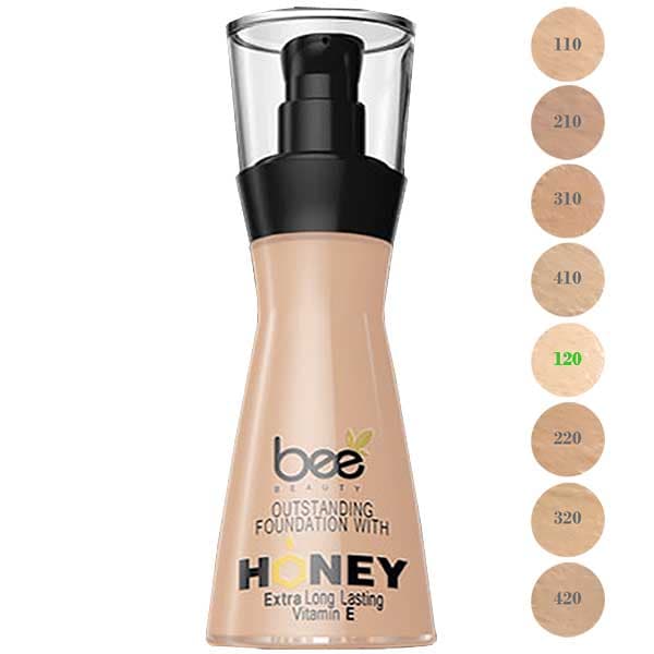 کرم پودر بی بیوتی شماره 120 bee beauty honey foundation number 12