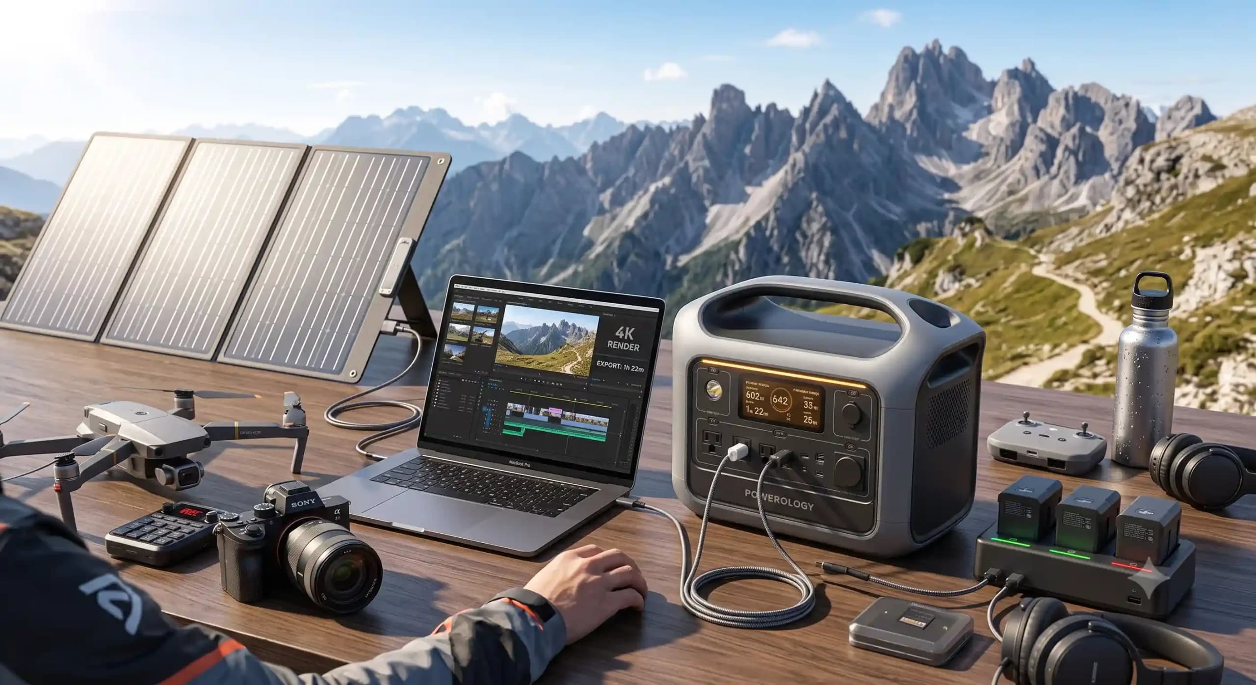 پاوراستیشن 700 وات پاورولوژی Pater II مدل PWGC700GY — تصویر ۴
