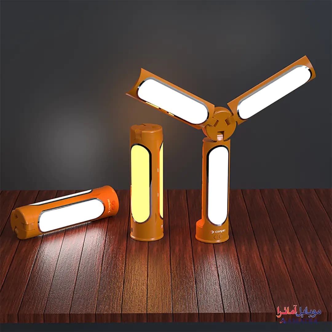چراغ کمپینگ 3 پنل کانپکس مدل TW-3001 Pro همراه سه پایه — تصویر ۵