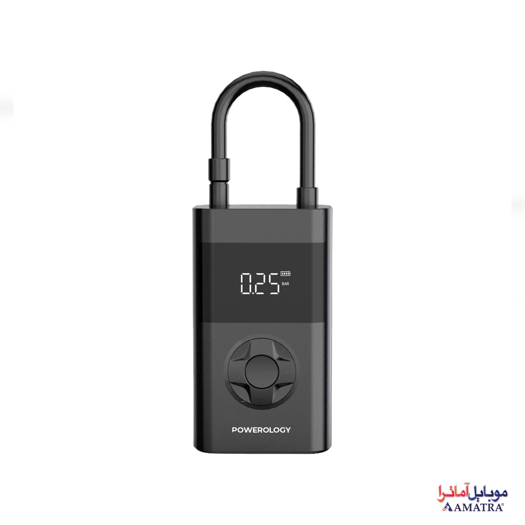 پمپ باد و پاوربانک قابل حمل پاورولوژی مدل PPBCHA55