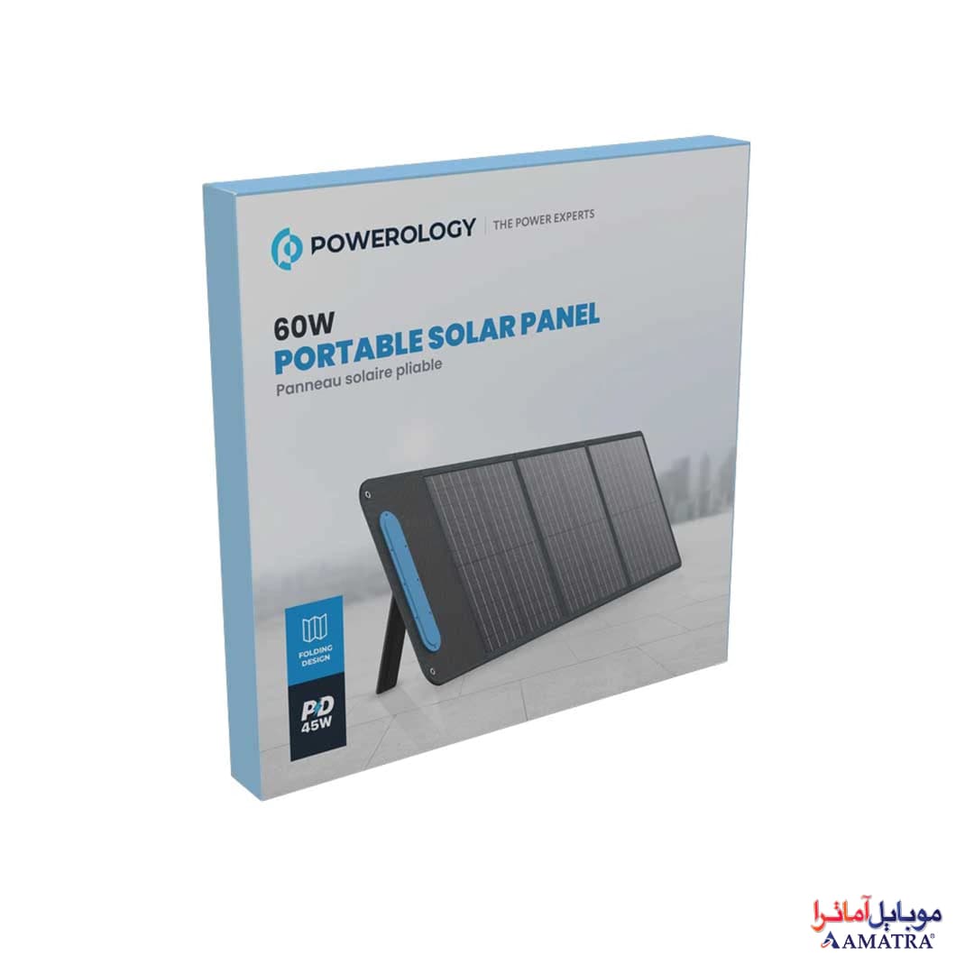 پنل خورشیدی مونو کریستالین 60 وات پاورولوژی مدل Powerology PWSLPN-BK — تصویر ۲