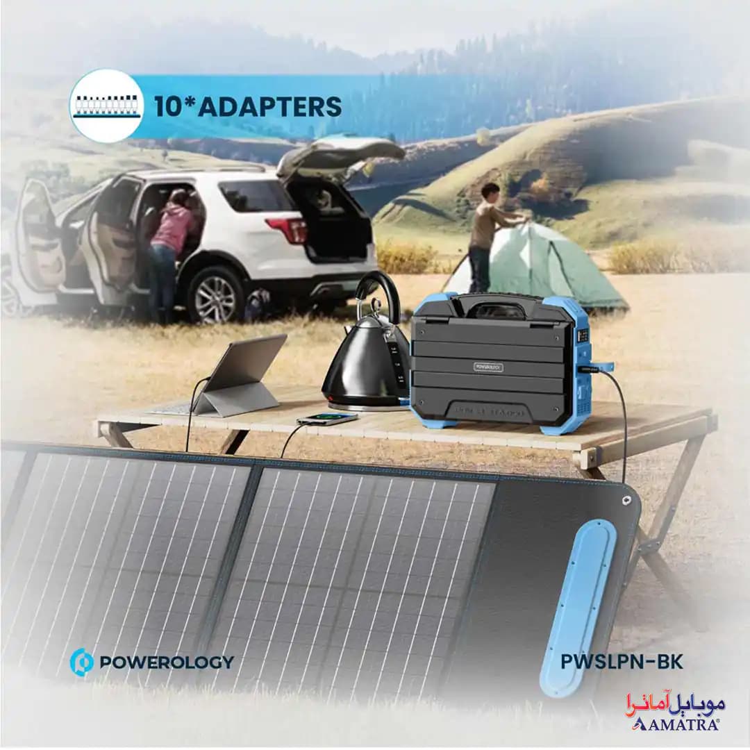 پنل خورشیدی مونو کریستالین 60 وات پاورولوژی مدل Powerology PWSLPN-BK — تصویر ۷