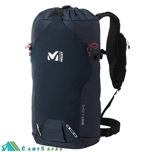 کوله پشتی کوهنوردی میلت MILLET مدل MIXT 25+5L — تصویر ۲