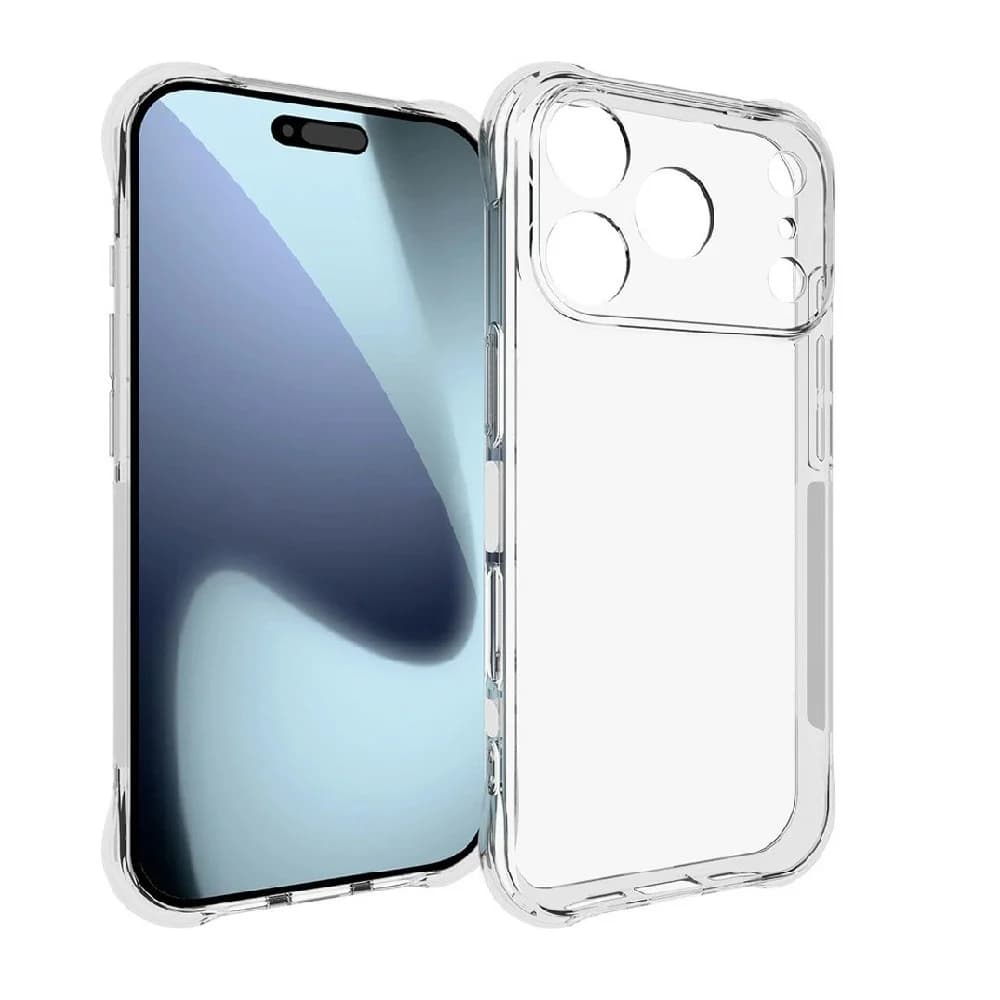 قاب آیفون 18 پرو مکس – IPHONE 18 PRO MAX مدل ژله ای شفاف — تصویر ۲