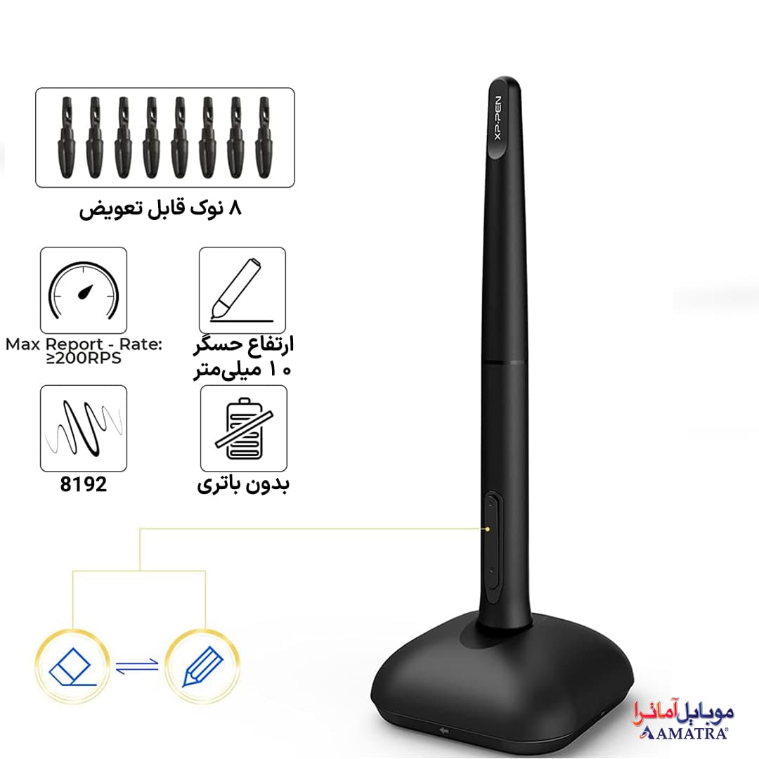 تبلت طراحی گرافیکی و قلم نوری XP-PEN DECO 01 V2 — تصویر ۳