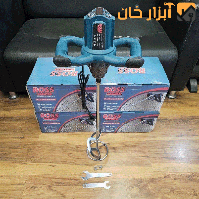 همزن (میکسر) صنعتی دیمردار باس — تصویر ۲
