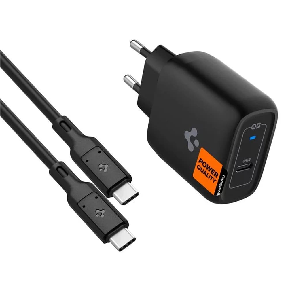 شارژر دیواری 45 وات اسپیگن مدل PowerArc ArcStation™ Pro به همراه کابل USB‑C — تصویر ۵