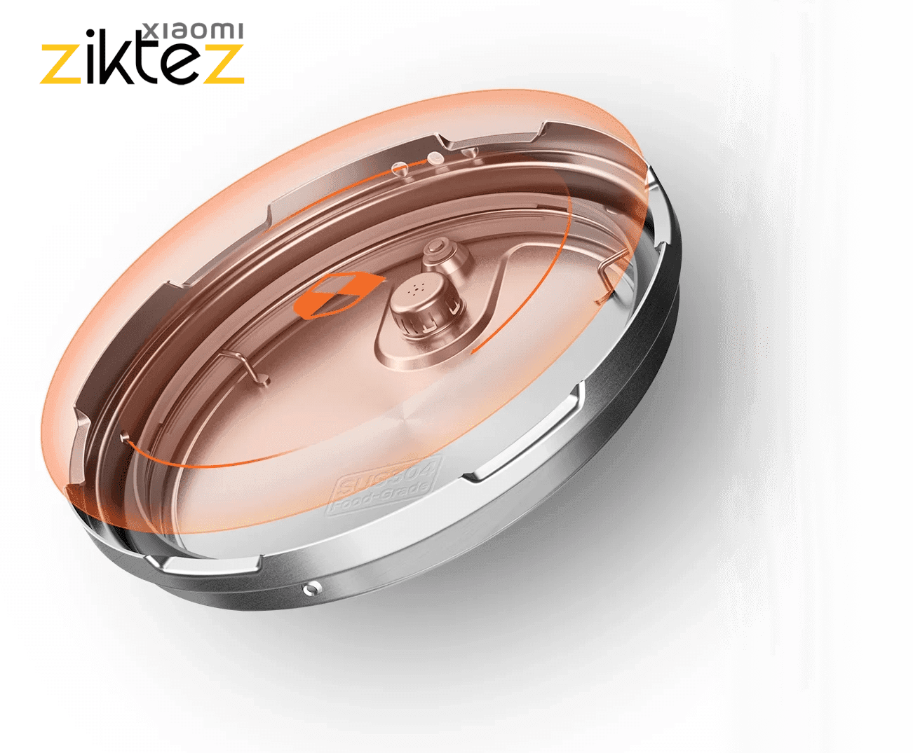 زودپز چند منظوره شیائومی 4.8 لیتری مدل Xiaomi Electric Pressure Cooker 4.8 LMYL02-1 (اورجینال) — تصویر ۳