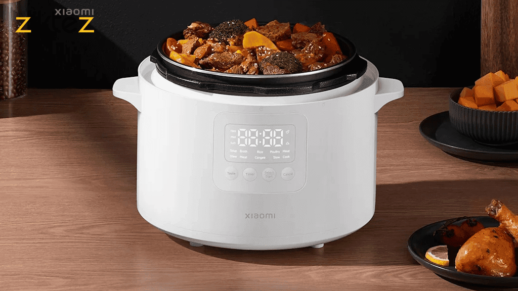 زودپز چند منظوره شیائومی 4.8 لیتری مدل Xiaomi Electric Pressure Cooker 4.8 LMYL02-1 (اورجینال) — تصویر ۵