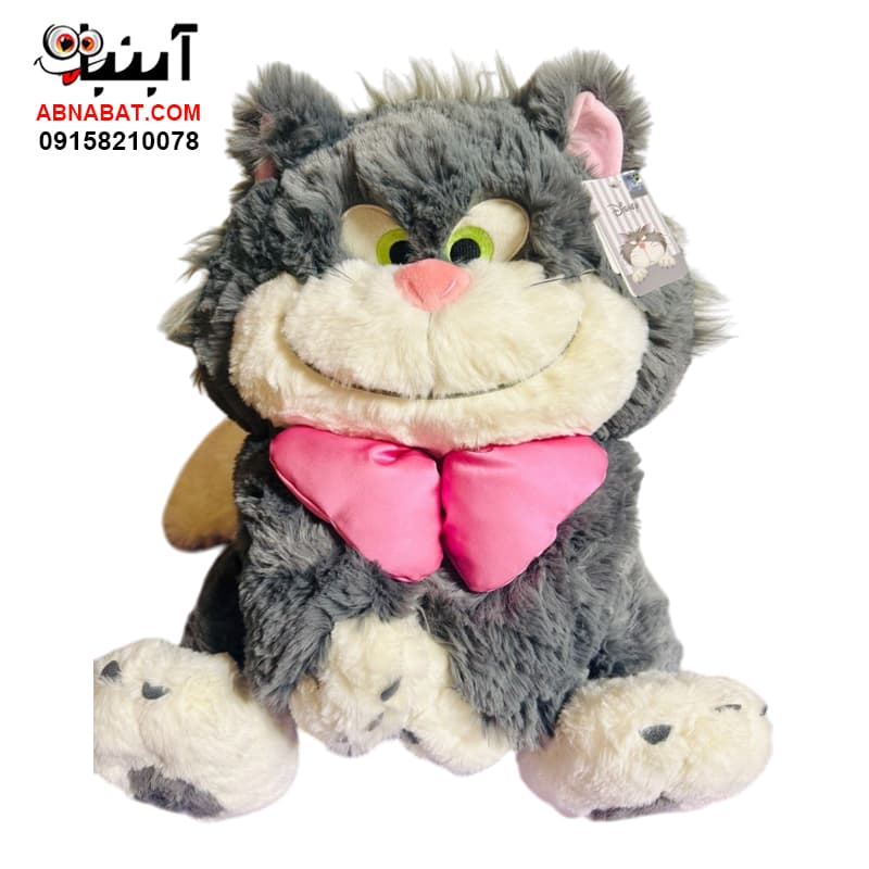 عروسک گربه لوسیفر پاپیون دار 40 سانت کد 1310 – Lucifer Cat Doll