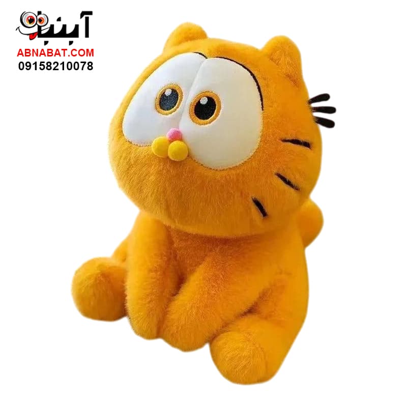 عروسک گربه مدل گارفیلد 25 سانت کد 1295 – Garfield doll