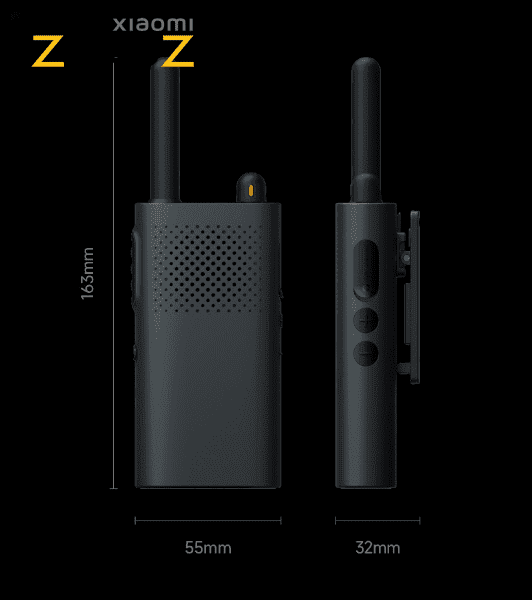 بیسیم واکی تاکی شیائومی Xiaomi Walkie Talkie 3 اورجینال گلوبال — تصویر ۶