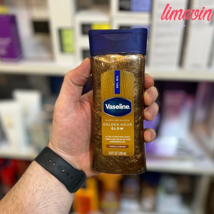 روغن بدن شاین دار وازلین حجم 200 میلی لیتر — تصویر ۳