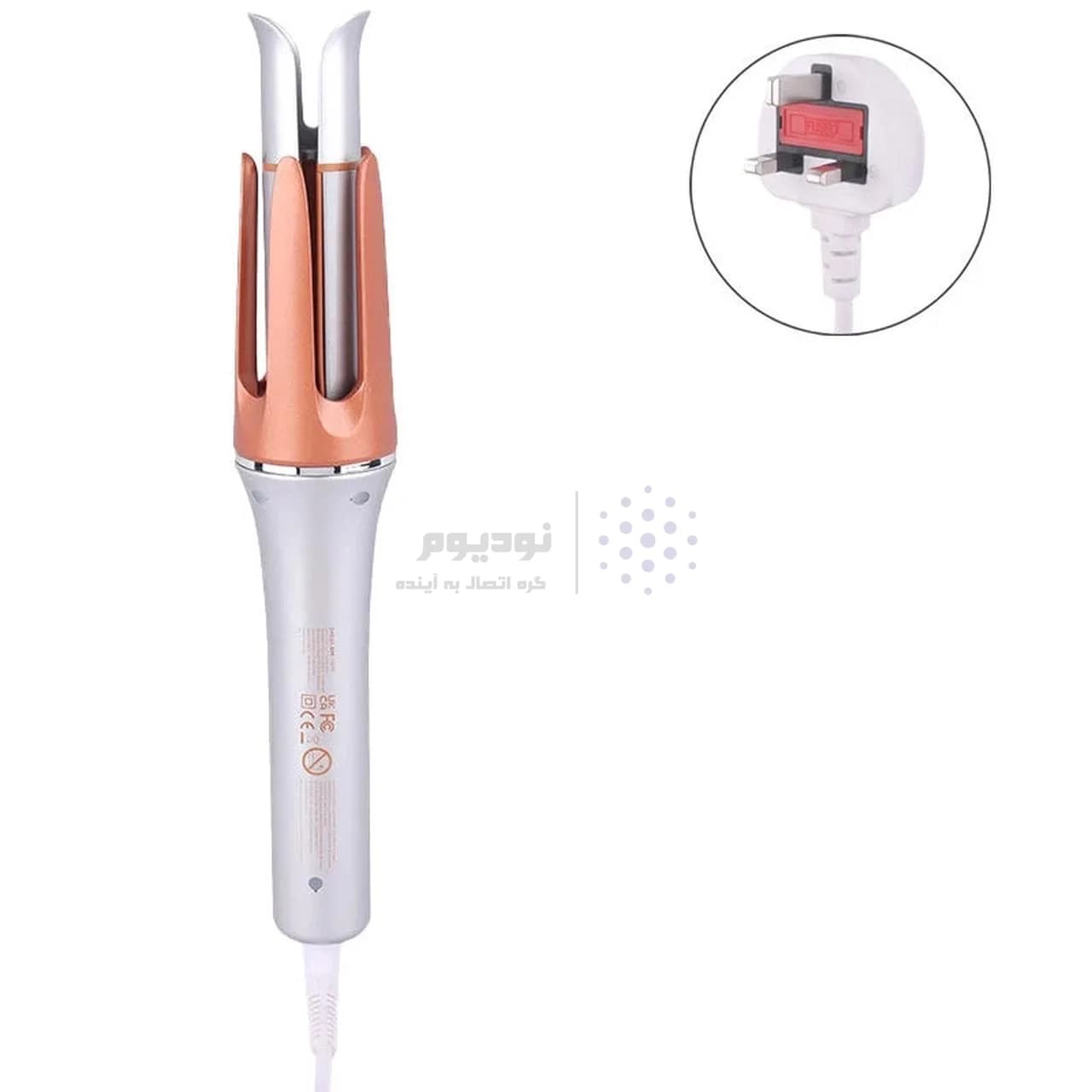 دستگاه فرکننده مو SHEGLAM مدل SGH-OTIC-01-25 – نقره ای — تصویر ۷
