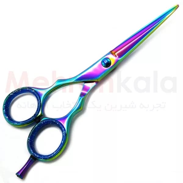 قیچی اصلاح حرفه ای آلمانی مدل Multicolor سایز 5.5 اینچ — تصویر ۲