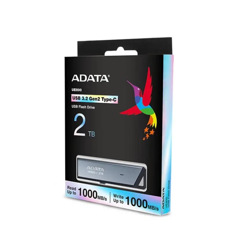فلش مموری USB 3.2 Gan2 Type-C ای دیتا مدل UE800 ظرفیت 2 ترابایت — تصویر ۴