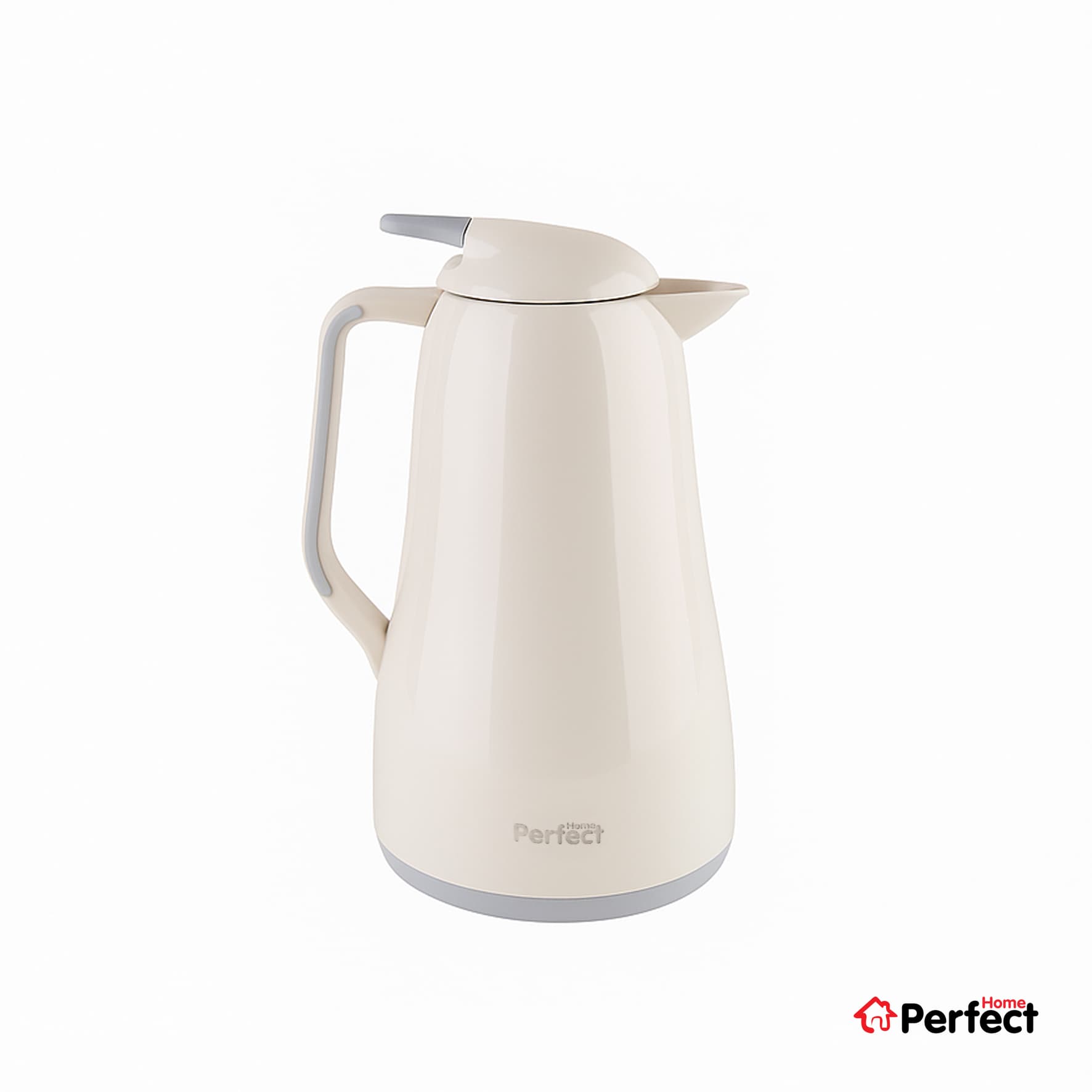 فلاسک 1 لیتری PerfectHome مدل 76100 رنگ کرم