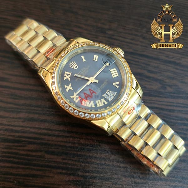 ساعت زنانه رولکس دیت جاست Rolex Datejust RODJL551 (صفحه طوسی) — تصویر ۲