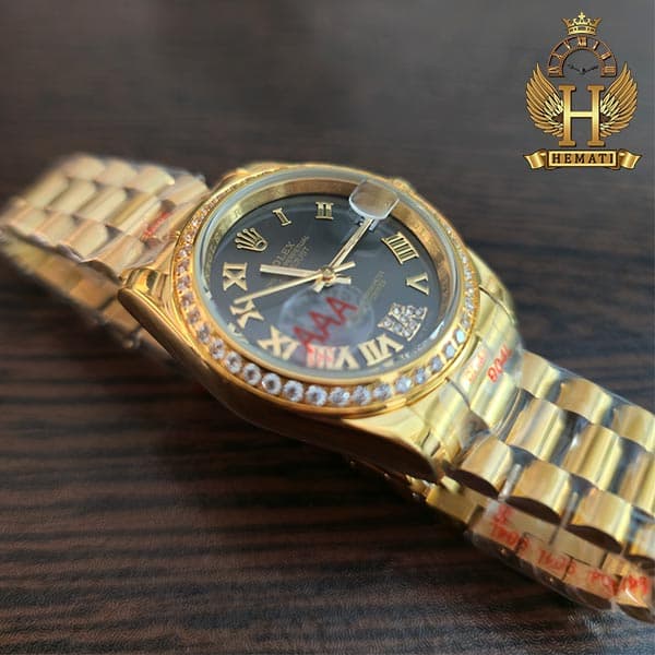 ساعت زنانه رولکس دیت جاست Rolex Datejust RODJL551 (صفحه طوسی) — تصویر ۳