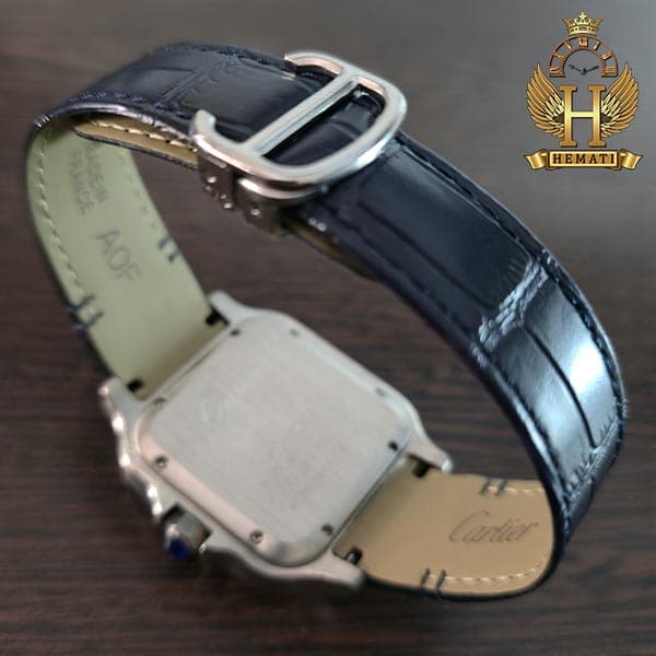 ساعت مچی مردانه کارتیر د سانتوس Cartier De Santos CDSM100 — تصویر ۳