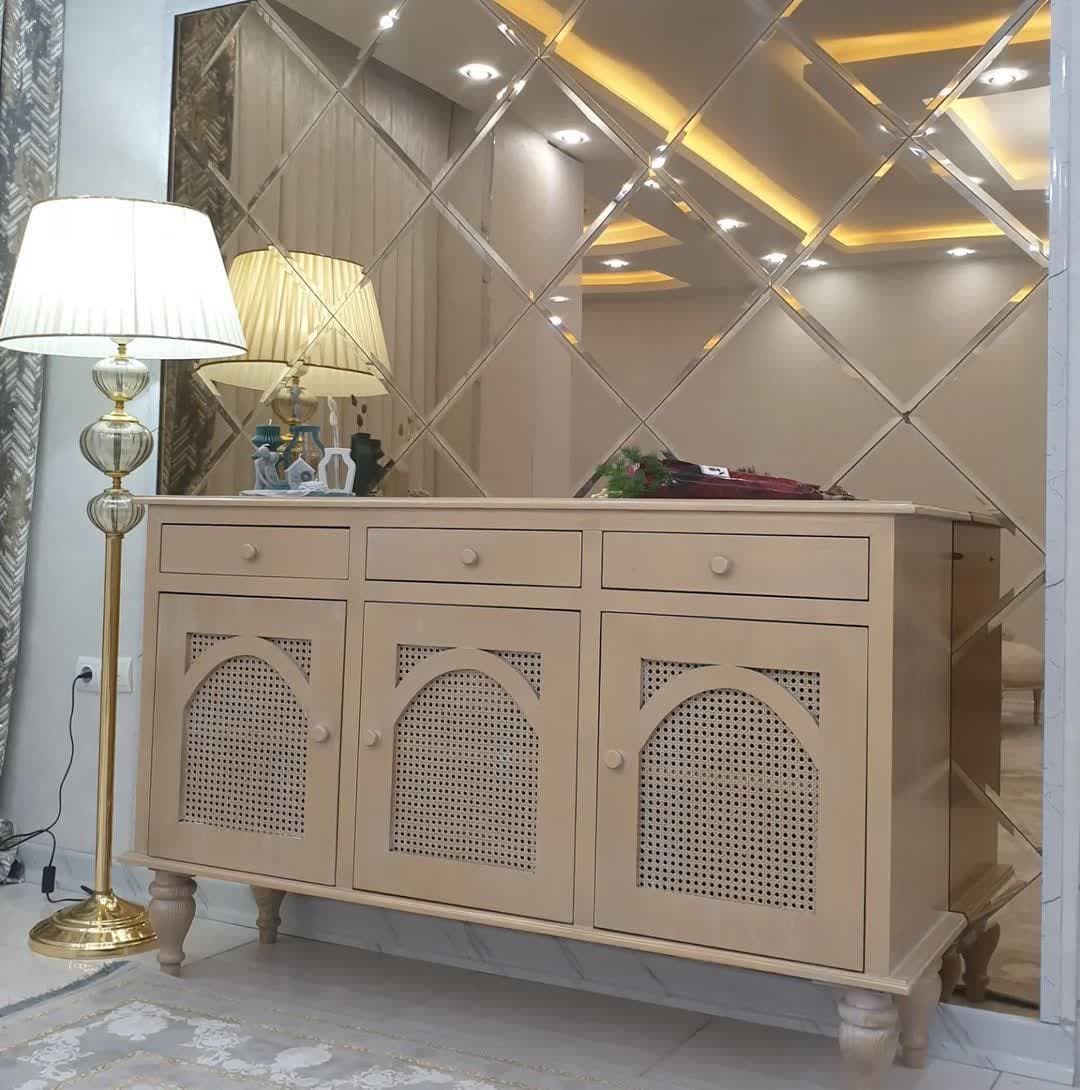 مبل کلاسیک فرانسوی کاجی چستر 8 نفره — تصویر ۷