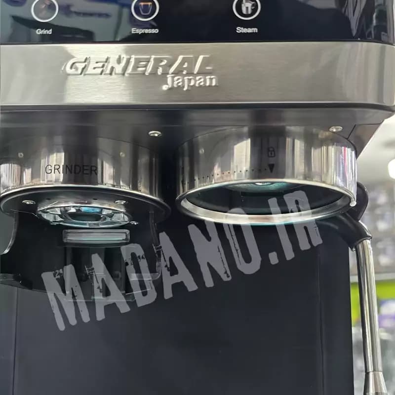اسپرسو ساز و قهوه ساز آسیاب دار جنرال ژاپن GENERAL مدل: GE-9864 — تصویر ۶